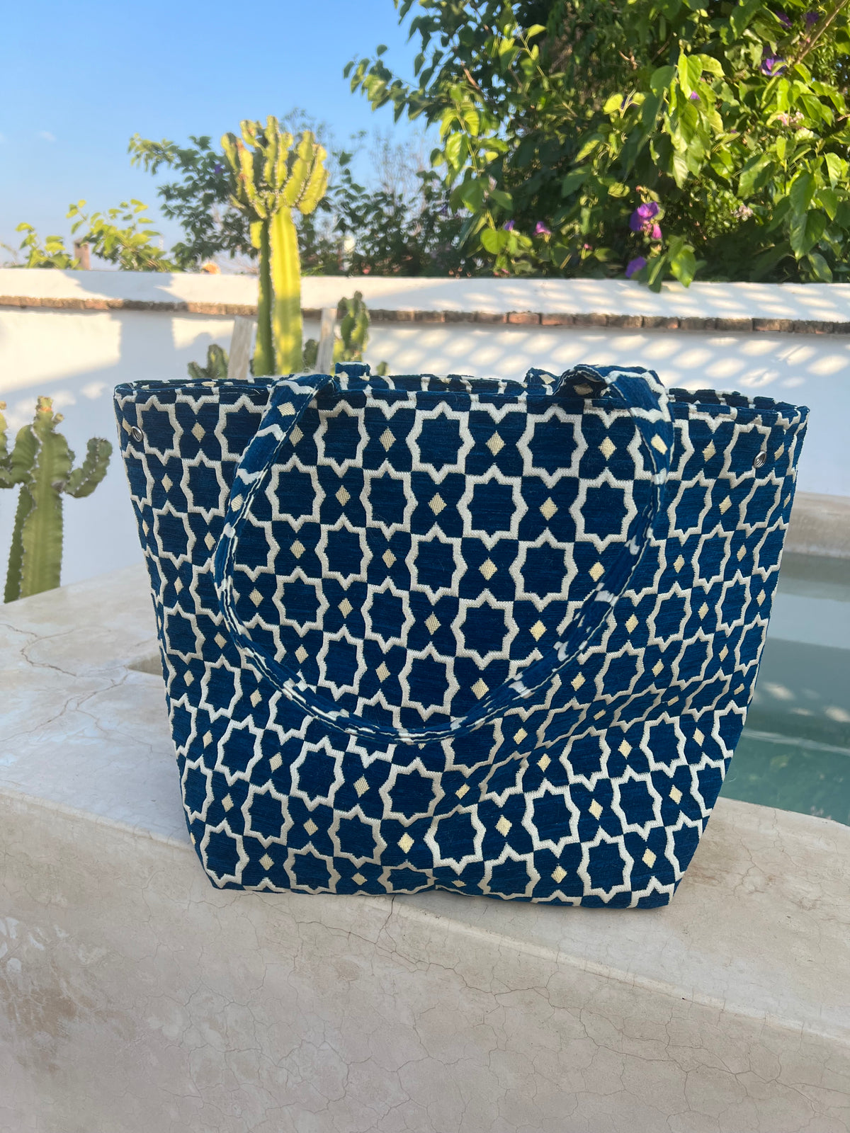 Grote tas - Royal blauw