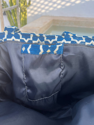 Grote tas - Royal blauw